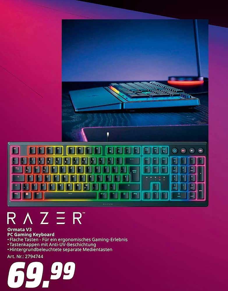 Razer Ornata V3 PC Gaming Keyboard
