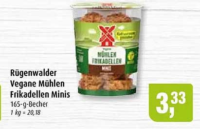 Rügenwalder Vegane Mühlen Frikadellen Minis