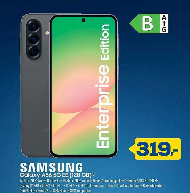 SAMSUNG Galaxy A56 5G EE (128 GB)