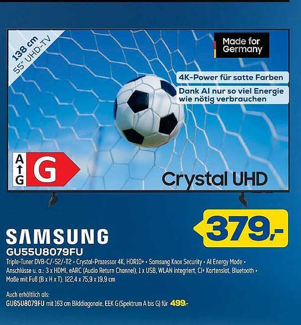 SAMSUNG GU55U8079FU