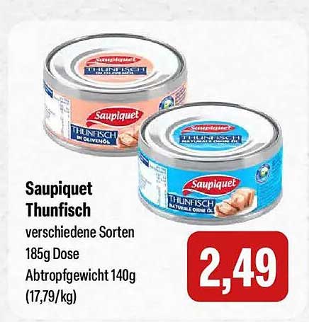 Saupiquet Thunfisch