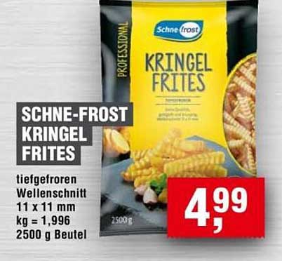 SCHNE-FROST KRINGEL FRITES
