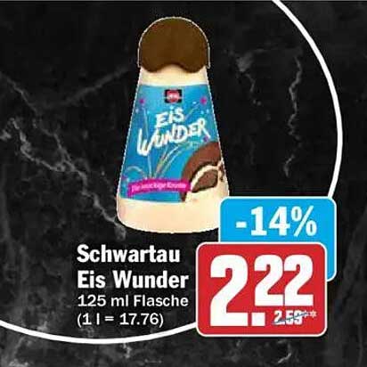 Schwartau Eis Wunder 125 ml Flasche (1 l = 17.76)