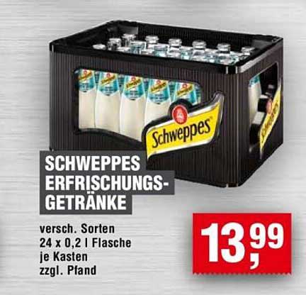 SCHWEPPES ERFRISCHUNGS-GETRÄNKE