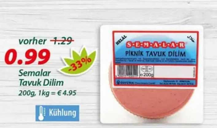 Semalar Tavuk Dilim