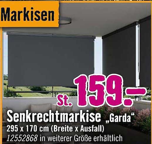 Senkrechtmarkise „Garda“