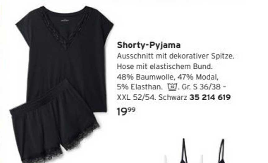 Shorty-Pyjama