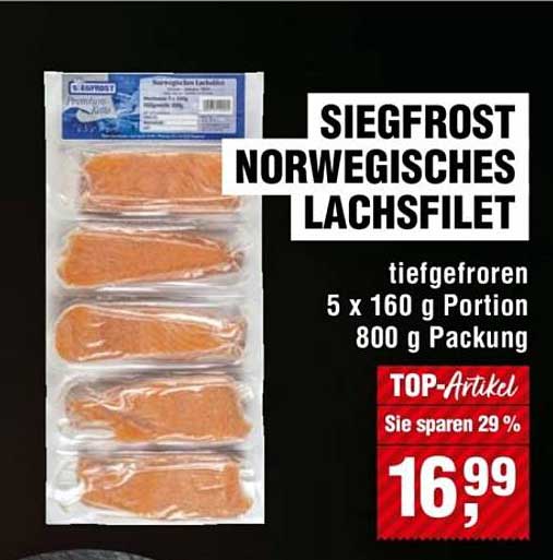 SIEGFROST NORWEGISCHES LACHSFILET