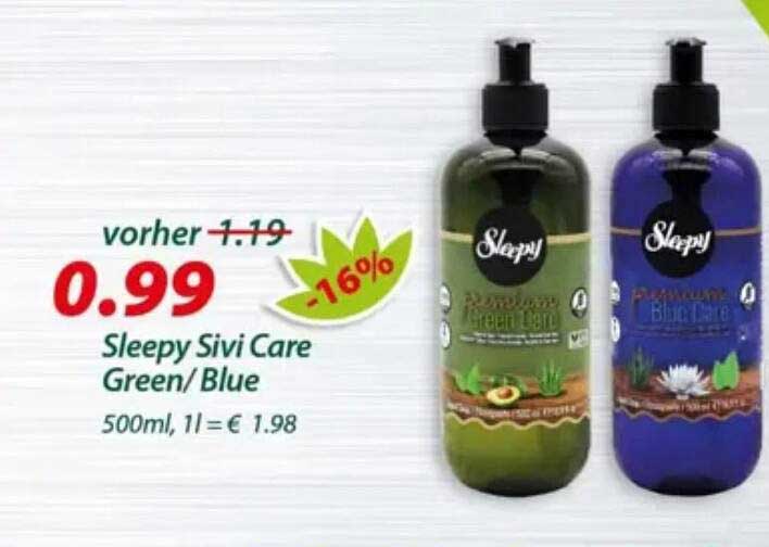 Sleepy Sivi Care Green/ Blue