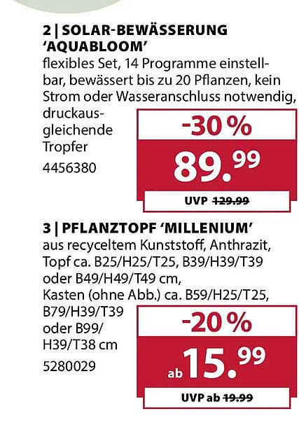 SOLAR-BEWÄSSERUNG 'AQUABLOOM'