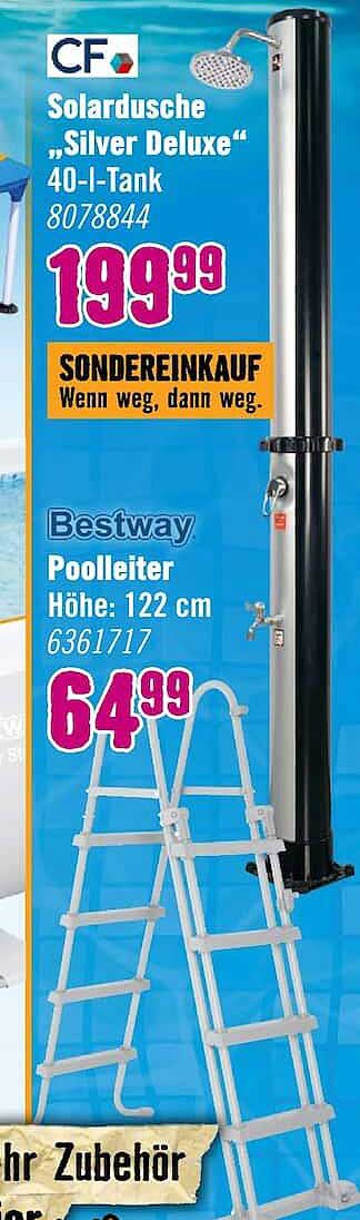 Solardusche „Silver Deluxe“ 40-l-Tank 807884