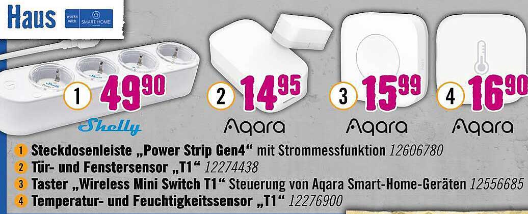 Steckdosenleiste „Power Strip Gen4“ mit Strommessfunktion