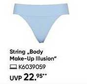 String „Body Make-Up Illusion“