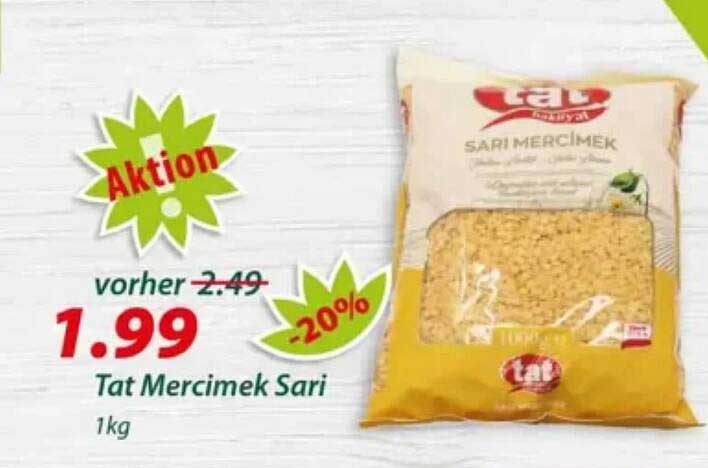 Tat Mercimek Sari