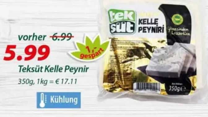 Teksüt Kelle Peynir