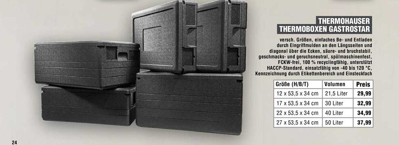 THERMOHAUSER THERMOBOXEN GASTROSTAR