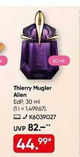 Thierry Mugler Alien EdP, 30 ml