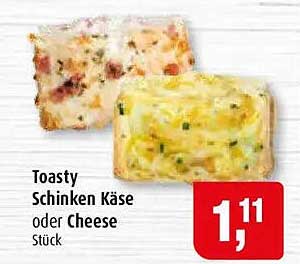 Toasty Schinken Käse oder Cheese Stück