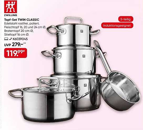 Topf-Set TWIN CLASSIC