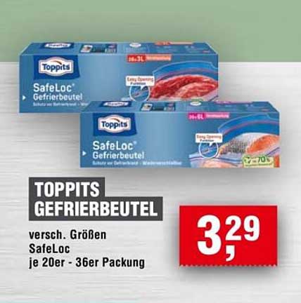 TOPPITS GEFRIERBEUTEL