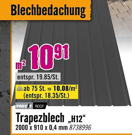 Trapezblech „H12“