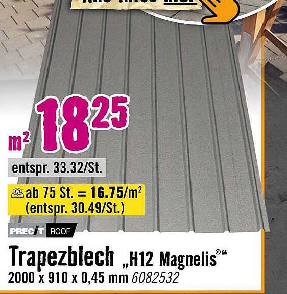 Trapezblech „H12 Magnelis“