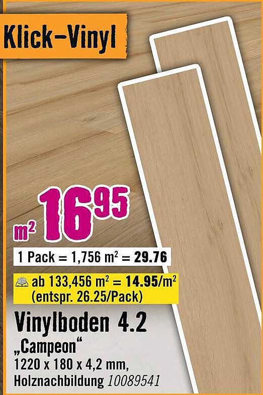 Vinylboden 4.2 „Campeon“
