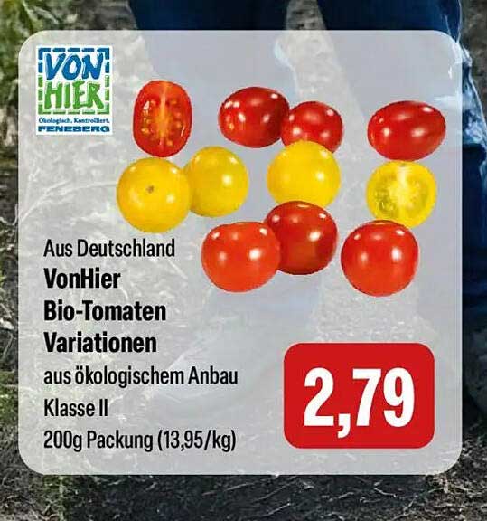 VonHier Bio-Tomaten Variationen