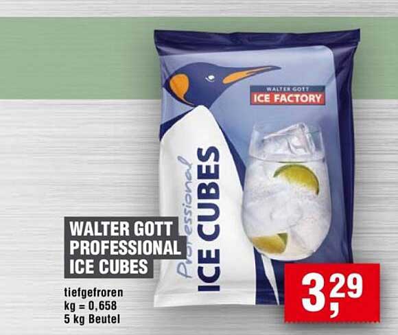 WALTER GOTT PROFESSIONAL ICE CUBES