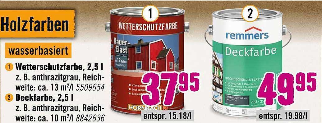 Wetterschutzfarbe, 2,5 l