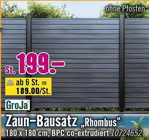 Zaun-Bausatz „Rhombus“