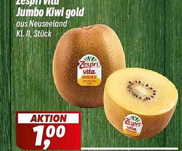 Zespri Vita Jumbo Kiwi gold aus Neuseeland Kl. II, Stück