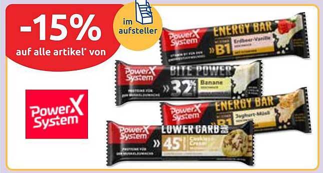 -15% auf alle Artikel von PowerX System