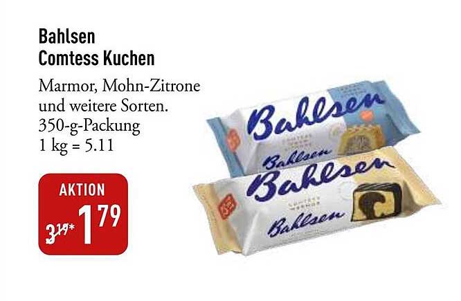 Bahlsen Comtess Kuchen