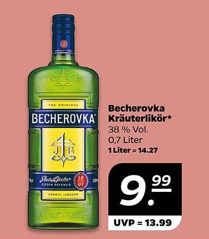 Becherovka Kräuterlikör 0,7 Liter