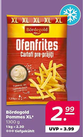 Bördegold Ofenfrites XL 1300 g