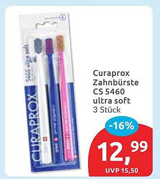 Curaprox Zahnbürste CS 5460 ultra soft 3 Stück