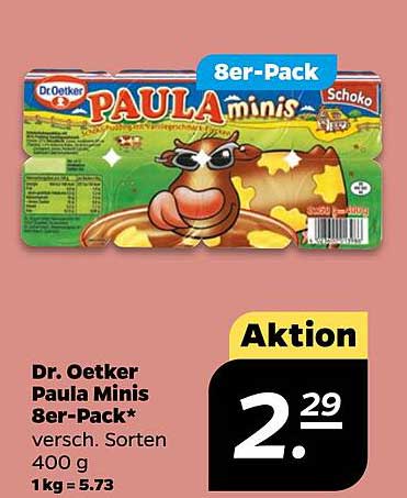 Dr. Oetker Paula Minis 8er-Pack