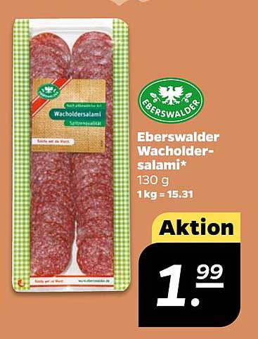 Eberswalder Wacholder-Salami 130 g