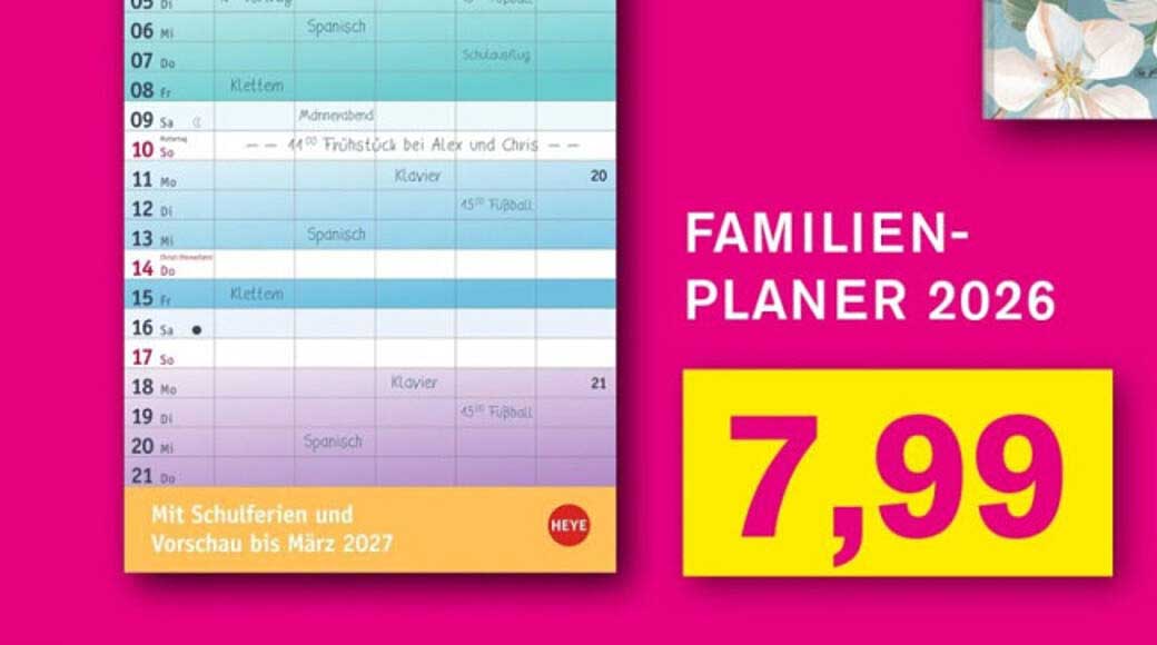 FAMILIEN-PLANER 2026