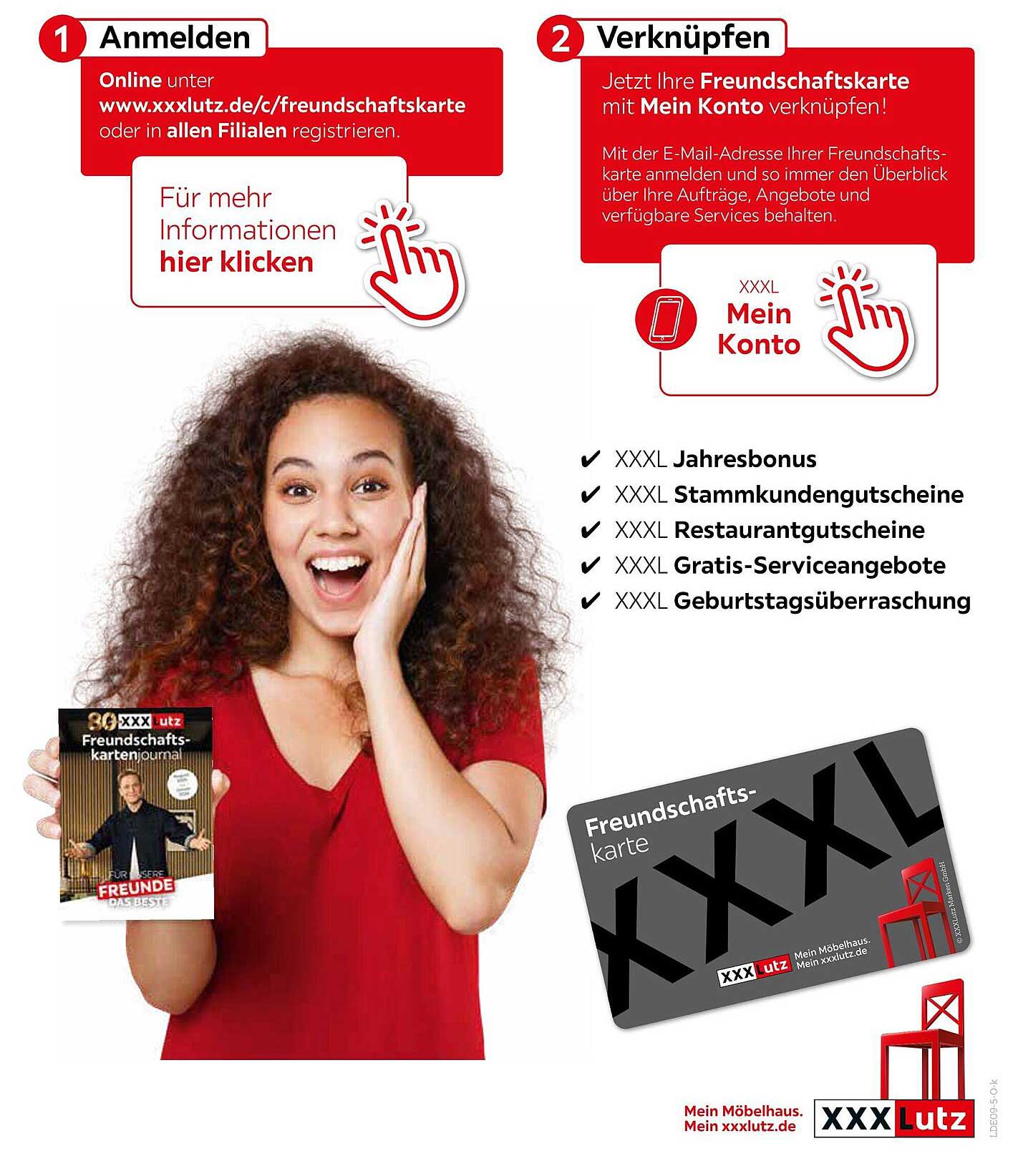 Freundschaftskarte - Ihre Vorteile auf einen Blick
