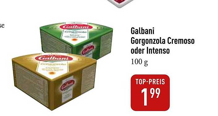 Galbani Gorgonzola Cremoso oder Intenso 100 g