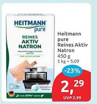 Heitmann pure Reines Aktiv Natron 450 g