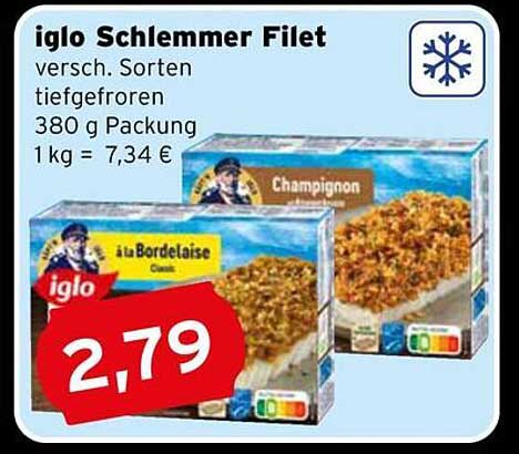 iglo Schlemmer Filet - verschiedene Sorten