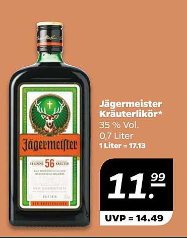 Jägermeister Kräuterlikör 0,7 Liter