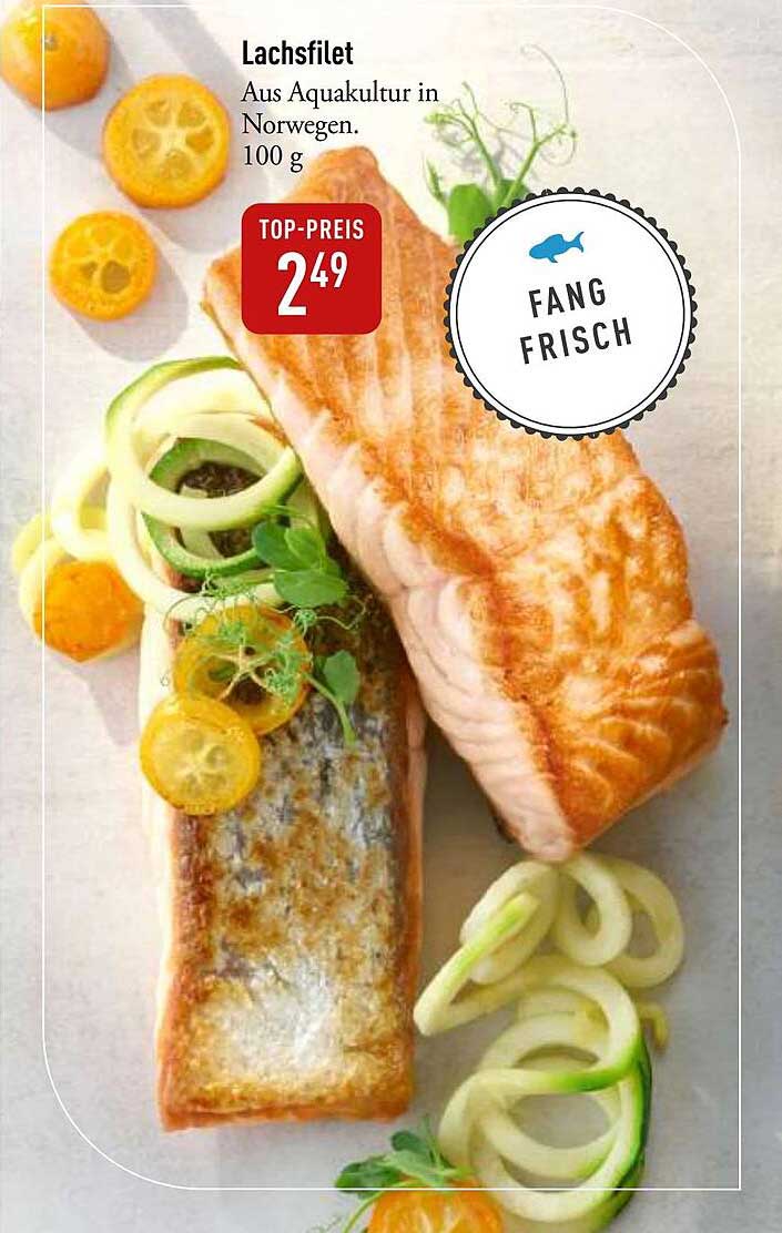 Lachsfilet aus Aquakultur in Norwegen - 100 g