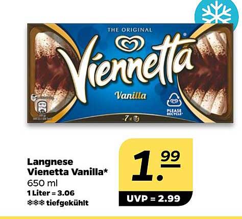 Langnese Viennetta Vanilla 650 ml