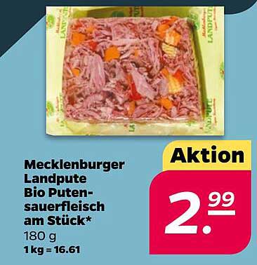Mecklenburger Landpute Bio Putensauerfleisch am Stück