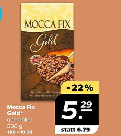 Mocca Fix Gold* gemahlen 500 g