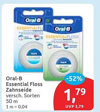 Oral-B Essential Floss Zahnsedie - 50 m